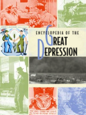 cover image of Encyclopedia of the Great Depression